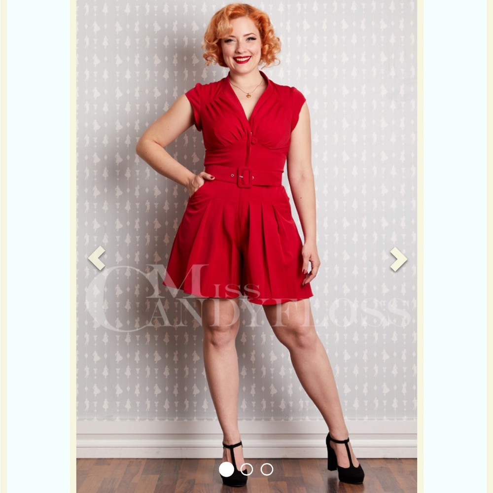 Red Women's Jumpsuit